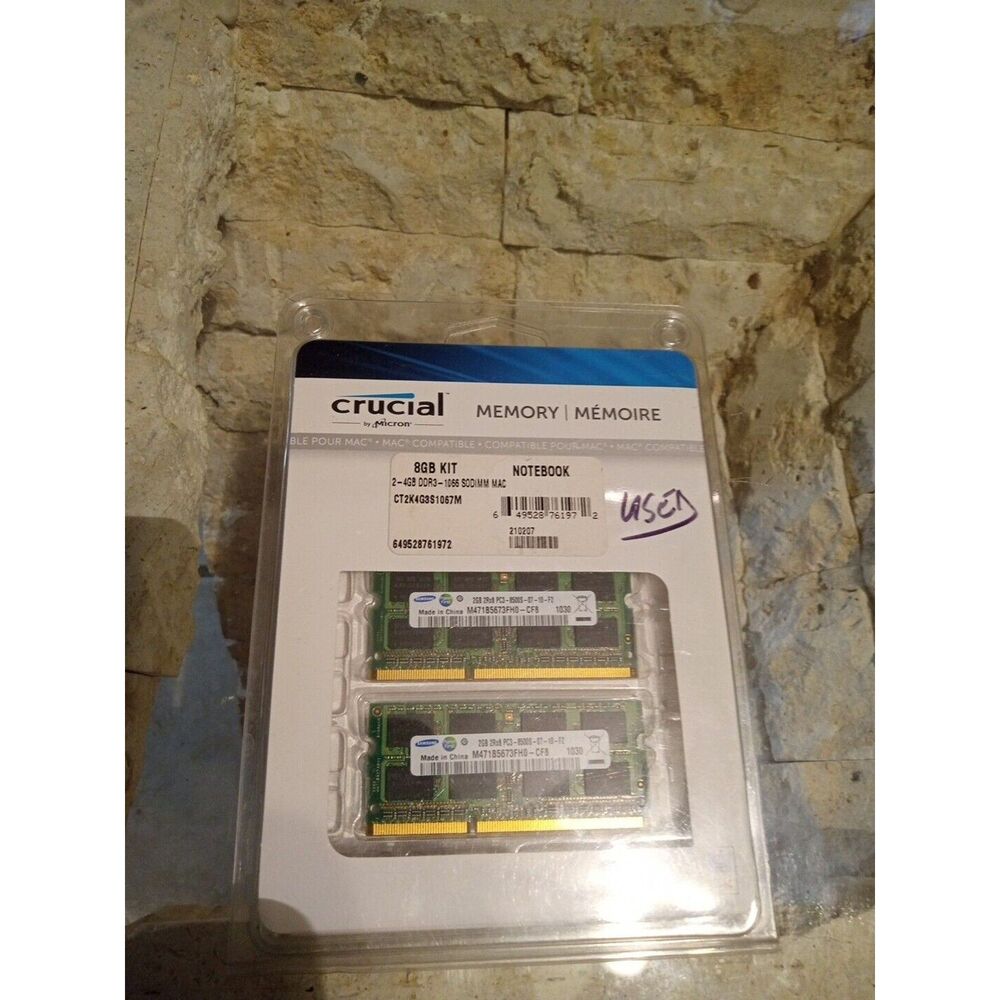 Crucial CT2K4G3S1067M Random Access Memory